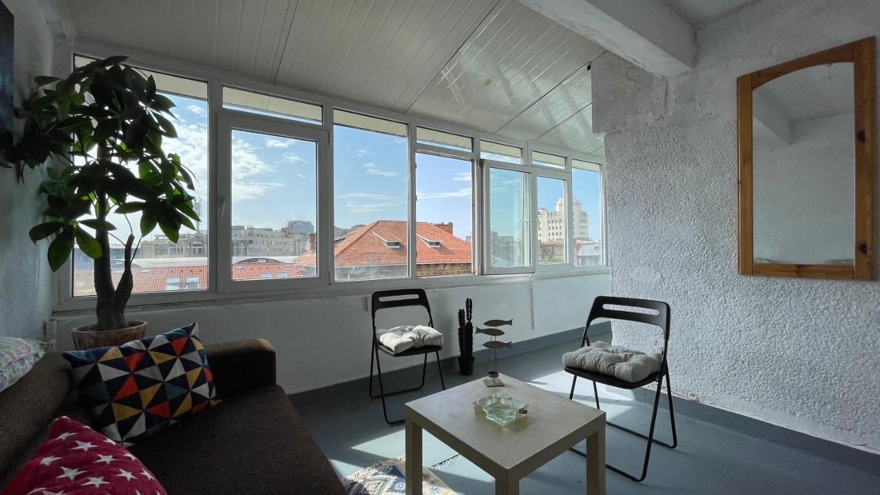 Terrace Balcony Downtown Delight Old Town Oasis City Center Universitate Square Old Town Bucureşti Exterior foto
